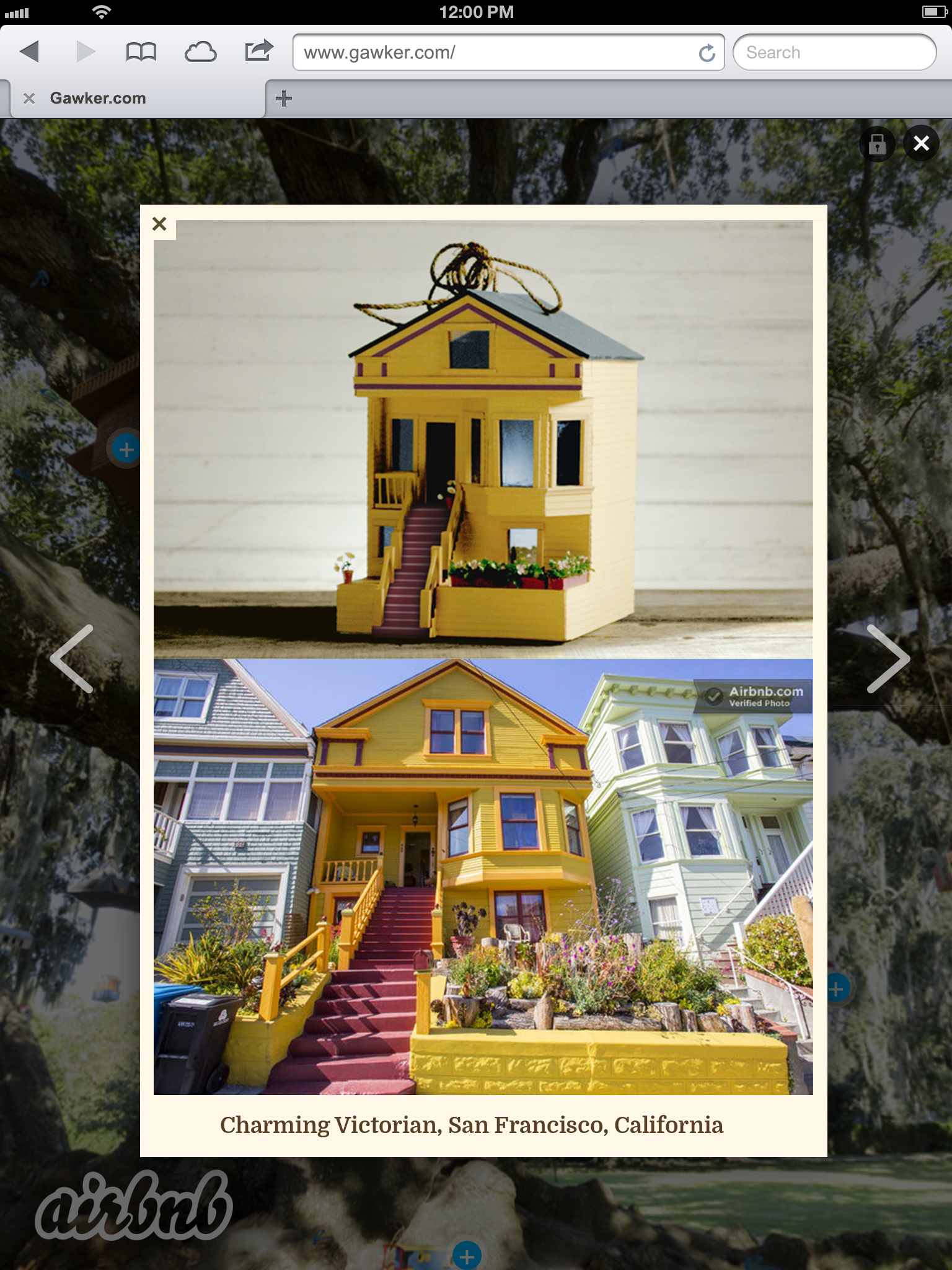 AirBNB panorama tablet ad — frame 3