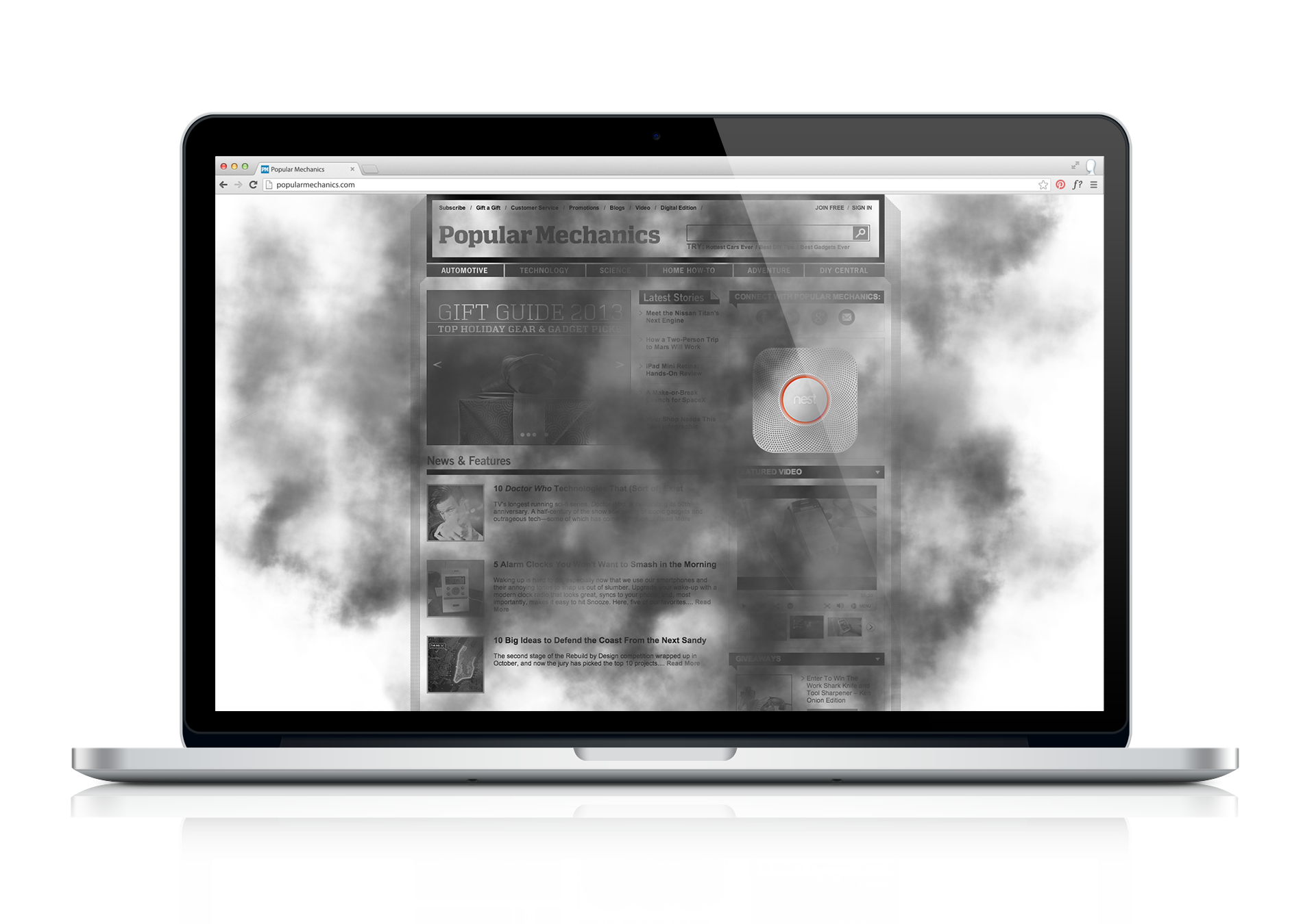 Nest Protect desktop ad — screen 3