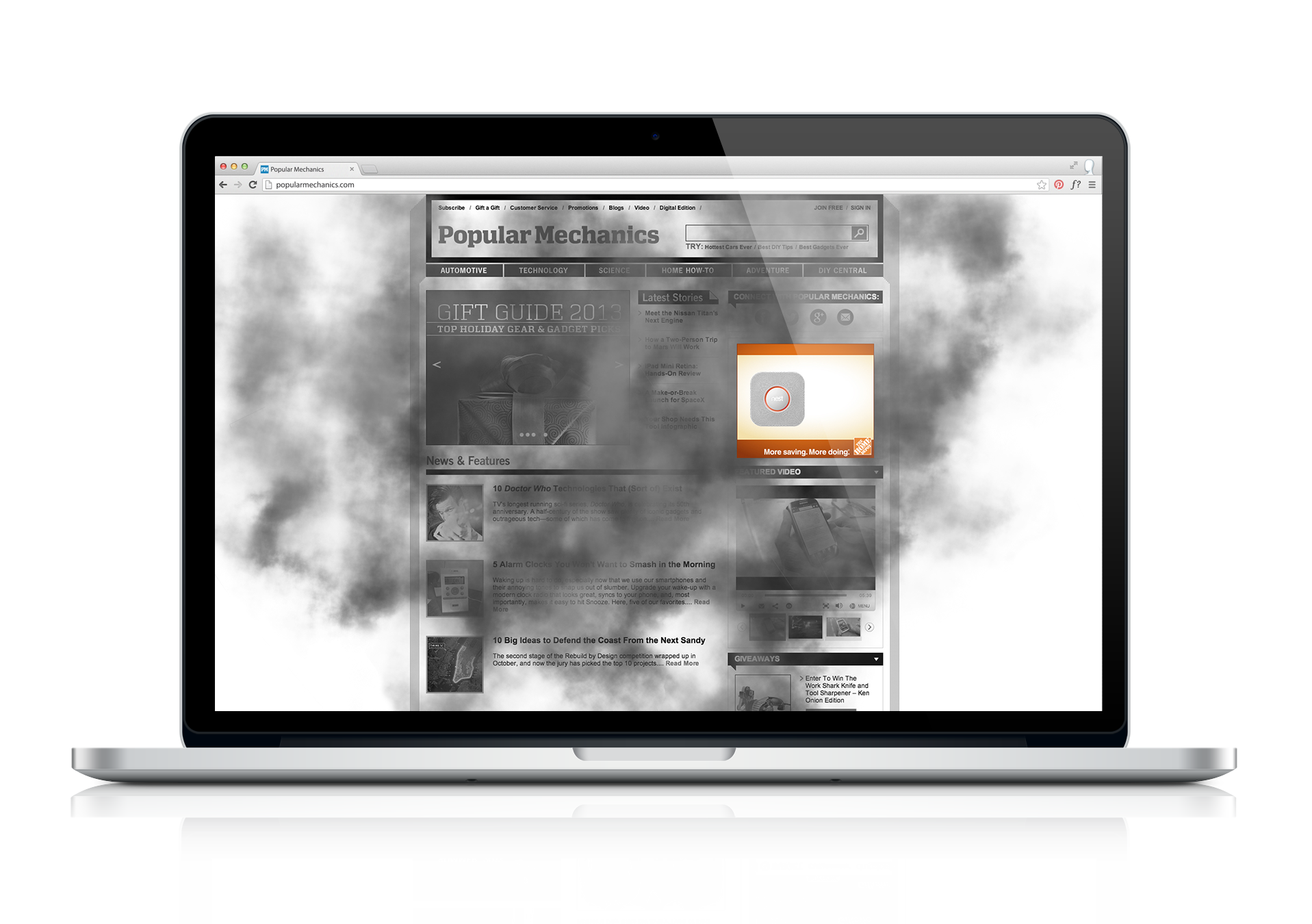 Nest Protect desktop ad — screen 4
